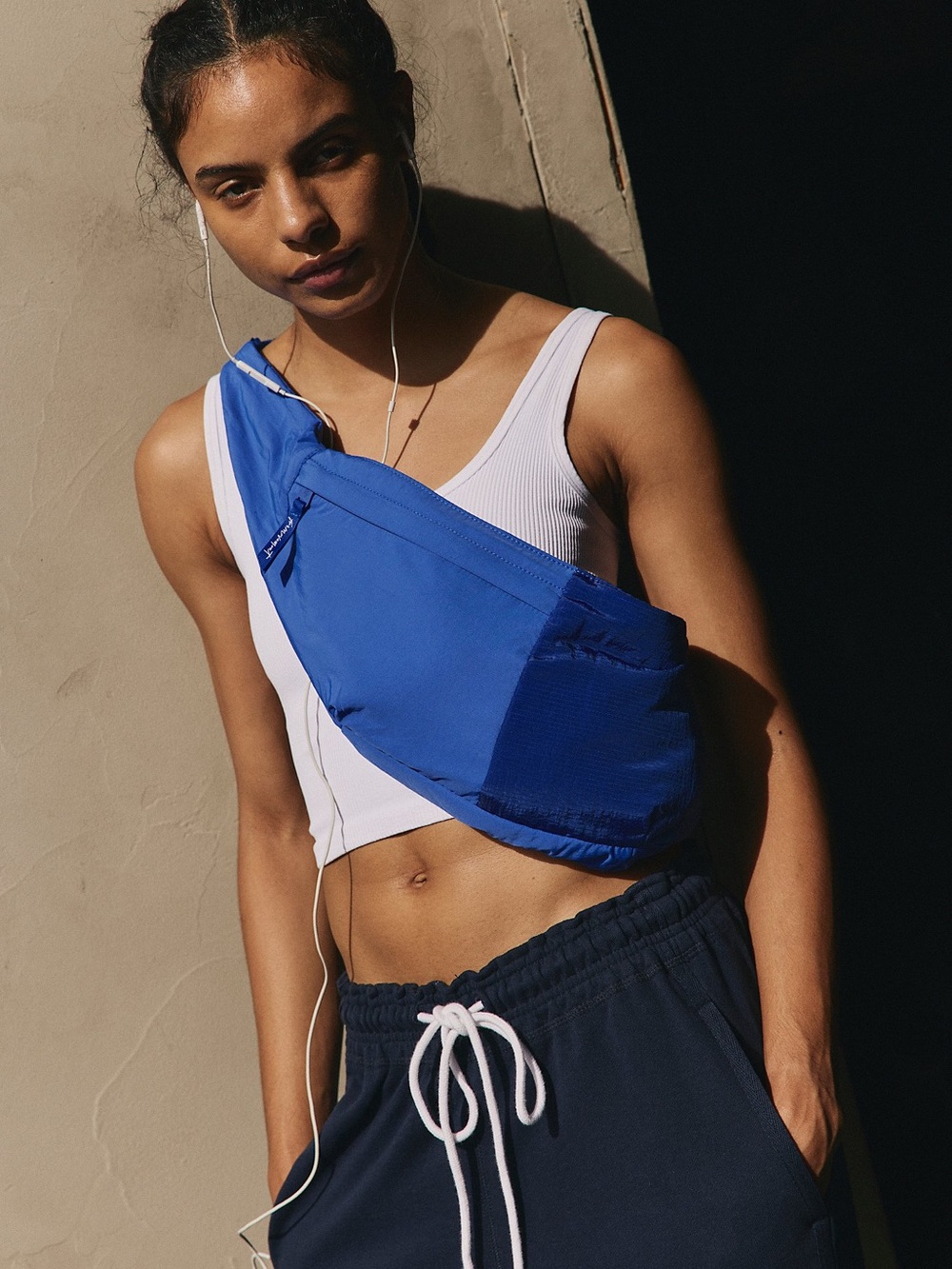 Free People Movement Sold Out Studio Waist Sling Bag NWT in Cobalt